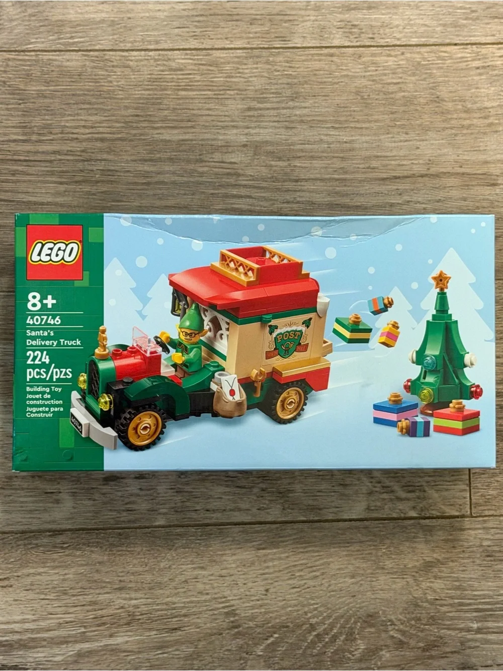 LEGO Santa's Delivery Truck Toy - Red, Green & Gold
